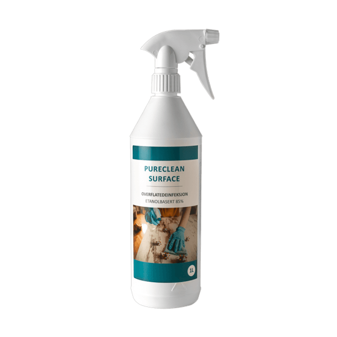 Hovedbilde Overflatedesinfeksjon, Pureclean, 1 liter